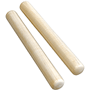 Rhythm Sticks (Claves), Whitewood, Pair