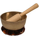 Singing Bowl, Bronze, 4 7/8"