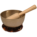 Singing Bowl, Bronze, 5 1/4"