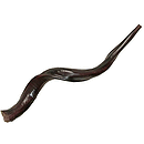 Shofar, Synthetic, Mahogany Finish