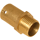 Sitar Toomba Mounting Nut, Brass