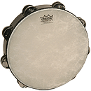 Remo Tambourine, Pretuned, 10" X 2 Rows