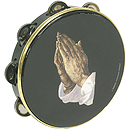 Remo Tambourine, 8", Praying Hand