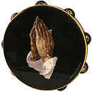 Remo Tambourine, 10", Praying Hands
