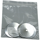 Brass Tambourine Jingles, 100 Count