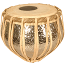 Tabla, Nickeled Embossed, Bayan Only