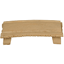 Tanpura Bridge, Flate Back, Extra Narrow