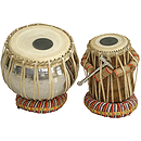 Tabla Set, Stainless Steel Bayan, Bag