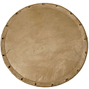 Talking Drum Head, 12"