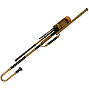 Uilleann 3 Drone Set W Valve, Blackwood