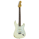 Vintage Guitars Icon V6 Electric Guitar - Distressed White