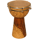 Rosewood Doumbek, 8", Synthetic Head