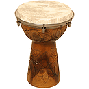 Rosewood Doumbek, 10", Fiberskyn Head