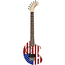Fernandes Nomad Electric Travel Guitar - US Flag