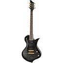 Fernandes Ravelle Elite Electric Guitar - See Thru Black