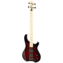 Fernandes Tremor 4 X 4-String Bass Guitar - Black Cherry Burst