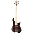 Fernandes Tremor 5 X 5-string Bass Guitar - Black Cherry Burst