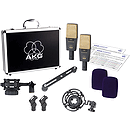 AKG C 414 B-XL II/ST Multi-Pattern Studio Condenser Microphone - Stereo Pair
