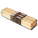 On-Stage Sticks Maple Drumsticks - Wood Tip, Size 5A - Brick of 12 pairs