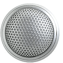 Shure MX395AL/C Microflex Low Profile Cardioid Boundary Microphone - Aluminum