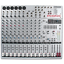 Phonic AM 642D 10 Channel Compact Mixer w/ 2 group 9-band GEQ and Digital FX