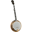 Gold Star GF-300FE Banjo - Flying Eagle Inlays