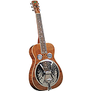 Regal RD-60 Professional Dobro - Flamed Mahogany with Amber Finish