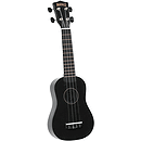 Mahalo U-30BK Soprano Ukulele - Black w/Gig Bag