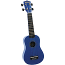 Mahalo U-30BU Soprano Ukulele - Blue w/Gig Bag