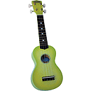 Mahalo U-35GN Sparkling Soprano Ukulele Outfit - Green