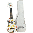 Mahalo UK-30W Soprano Ukulele Outfit - White