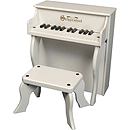 Schoenhut 25 Key Elite Spinet - White