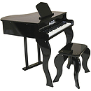 Schoenhut 37 Key Elite Baby Grand - Black