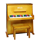 Schoenhut 37 Key Day Care Durable - Oak