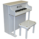 Schoenhut 25 Key Traditional Spinet - White