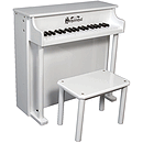 Schoenhut 37 Key Traditional Deluxe Spinet - White