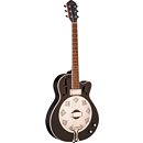 Oscar Schmidt OR6CEB Acoustic-Electric Resonator Guitar - Black