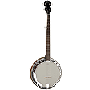 Washburn B11 5-string Banjo with case