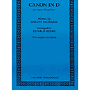 Canon In D  Organ-Piano Duet Arranged By Donald Moore