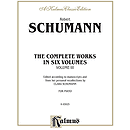 Schumann Complete Works Volume 3