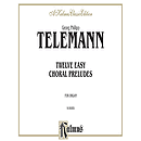 Telemann Easy Chor. Preludes