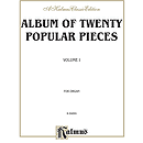 Album Of 20 Popular Pieces For Organ Volume I