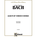 Bach Album Of Various Works Transcribed For Guitar