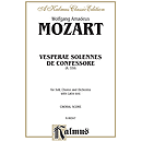 Mozart Vesperae Soll. K339
