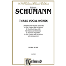Schumann 3 Vocal Wks Op98b/108/1
