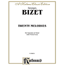 Bizet 20 Melodies Sor.or Ten.