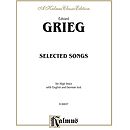 Grieg Selected Songs High Voice