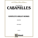 Cabanilles Complete Works 4 Orga