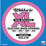 D'Addario XL Bass Strings - Soft strings - 1 set of strings