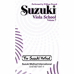 Suzuki Viola School, Cassette Volume 7, Performed By William Preucil